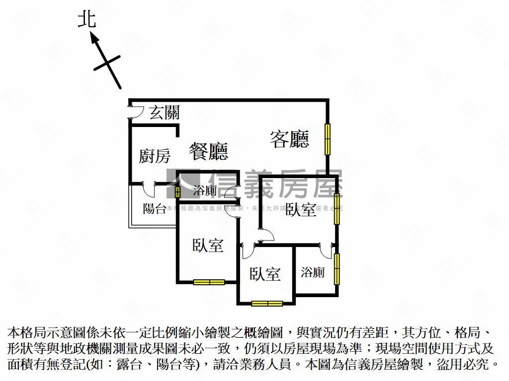 西屯匯綠意美景視野帝王戶房屋室內格局與周邊環境