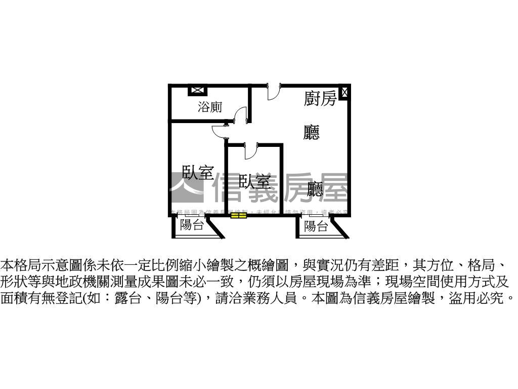 三本大序精品兩房車位房屋室內格局與周邊環境