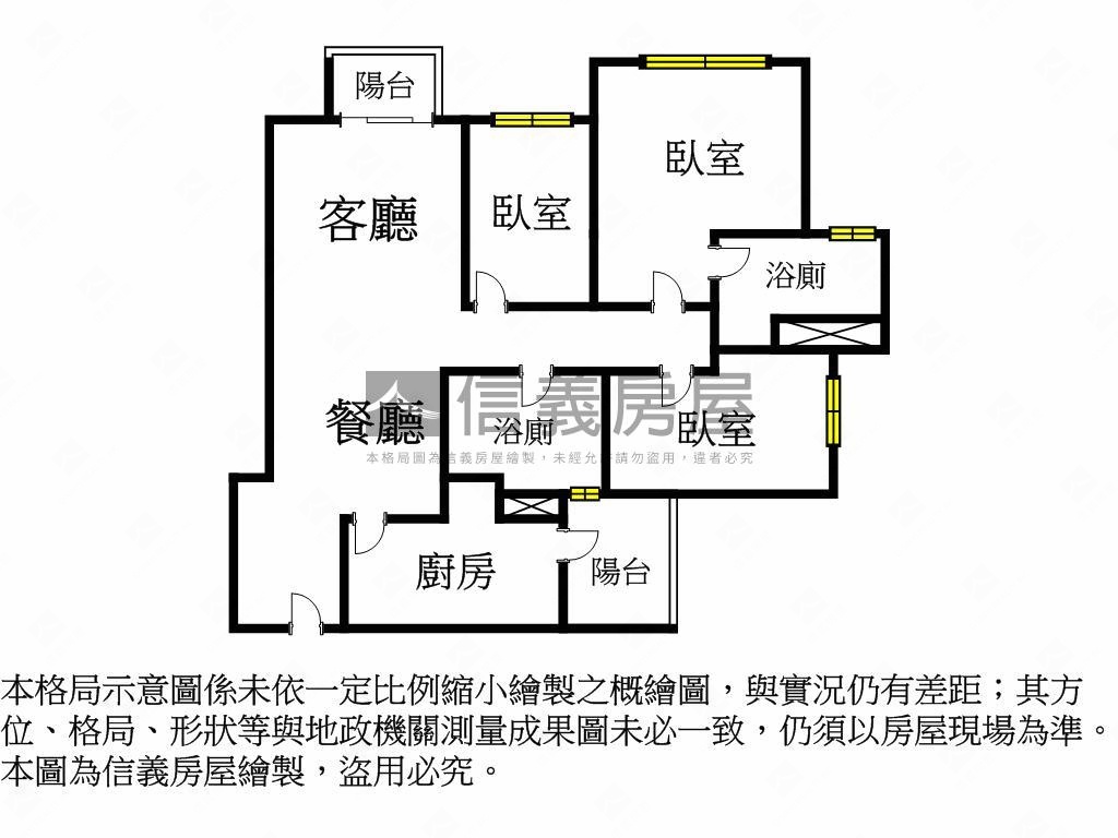 藏萃Ｂ０５高樓邊間採光宅房屋室內格局與周邊環境