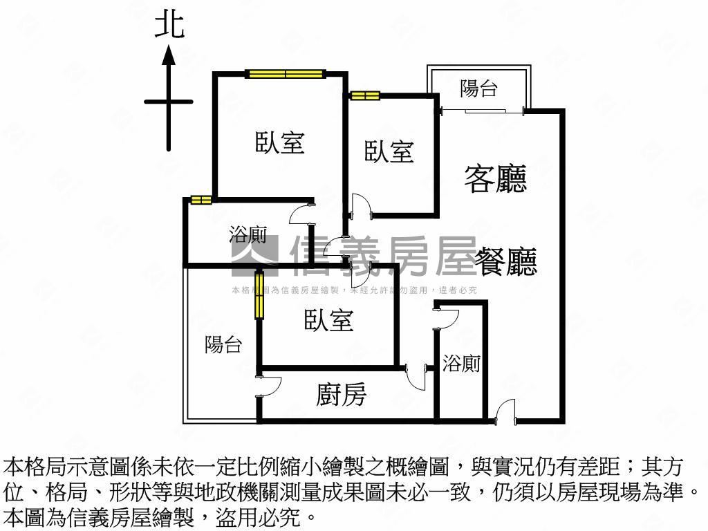 全新視野超好三房平車房屋室內格局與周邊環境