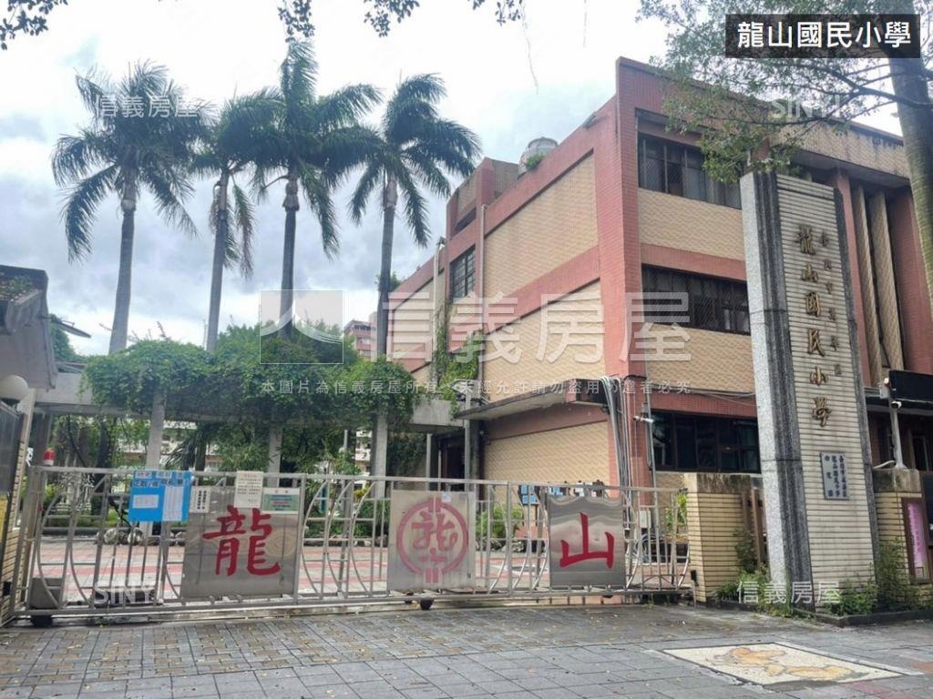 龍山捷運稀有正馬路金店房屋室內格局與周邊環境