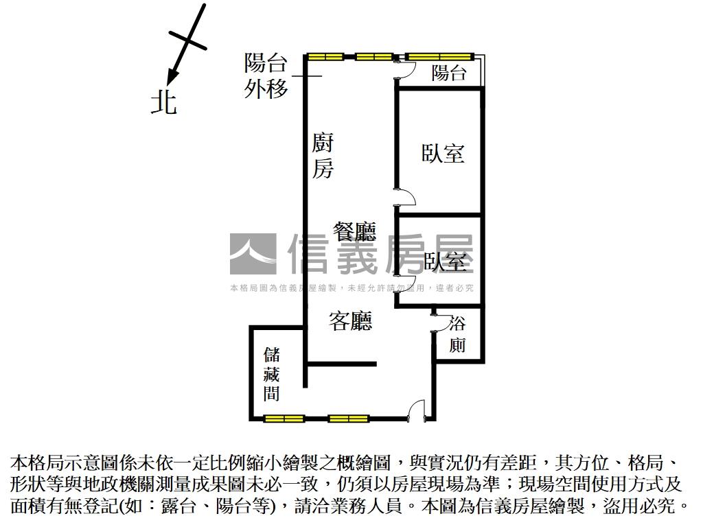 萬芳捷運台企靜謐電梯兩房房屋室內格局與周邊環境