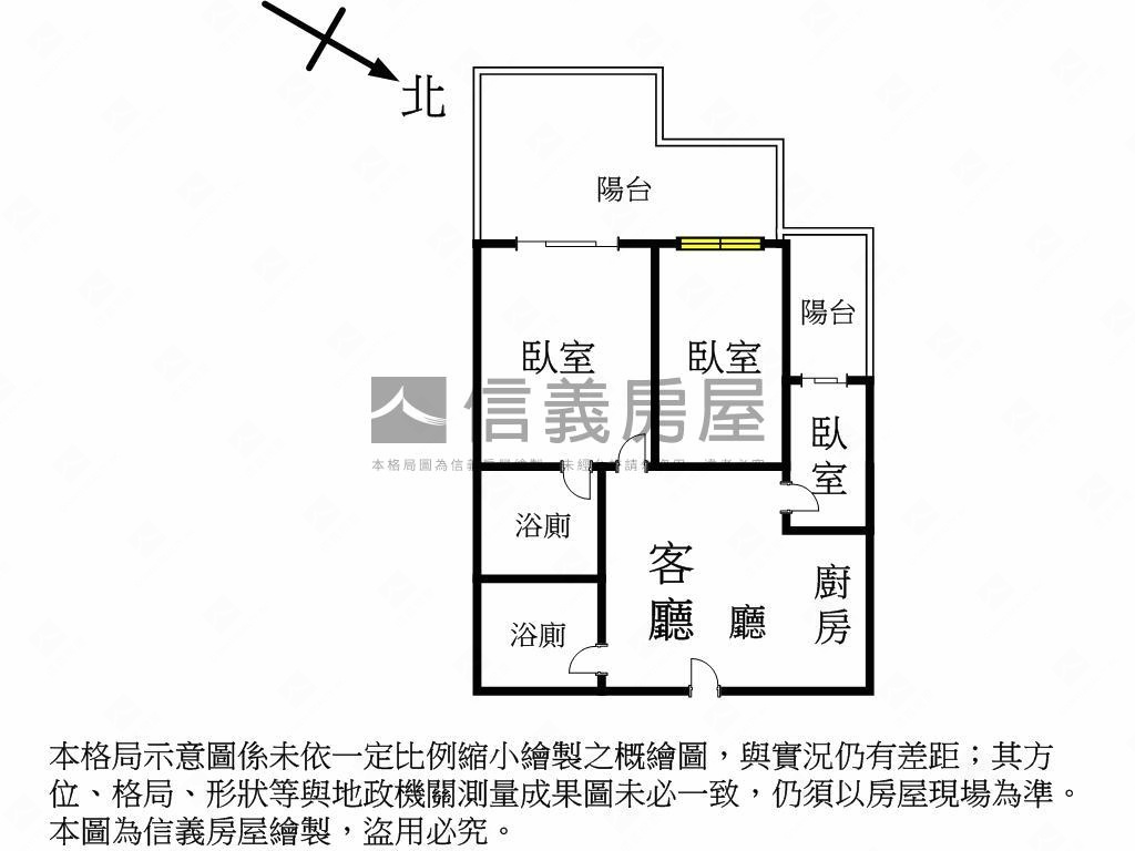 銳揚巴洛克三房平車房屋室內格局與周邊環境