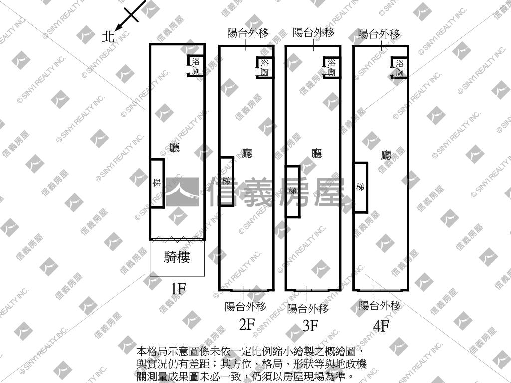 稀有鬧區店面透天房屋室內格局與周邊環境