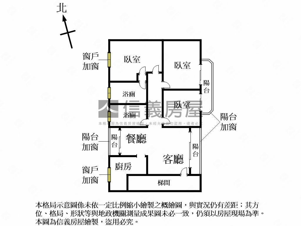 北屯整理過三房附平車房屋室內格局與周邊環境