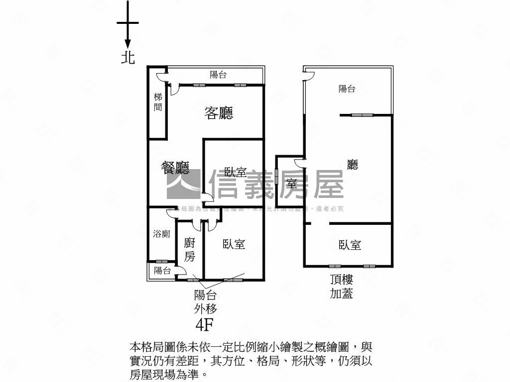 家樂福旁～方正公寓房屋室內格局與周邊環境