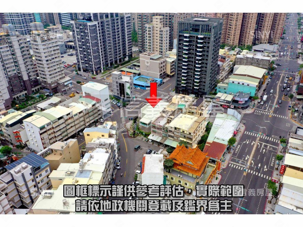 漢神巨蛋精華土地三角窗房屋室內格局與周邊環境