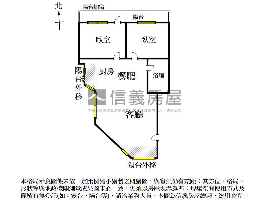 後甲學區南紡有整理三樓寓房屋室內格局與周邊環境