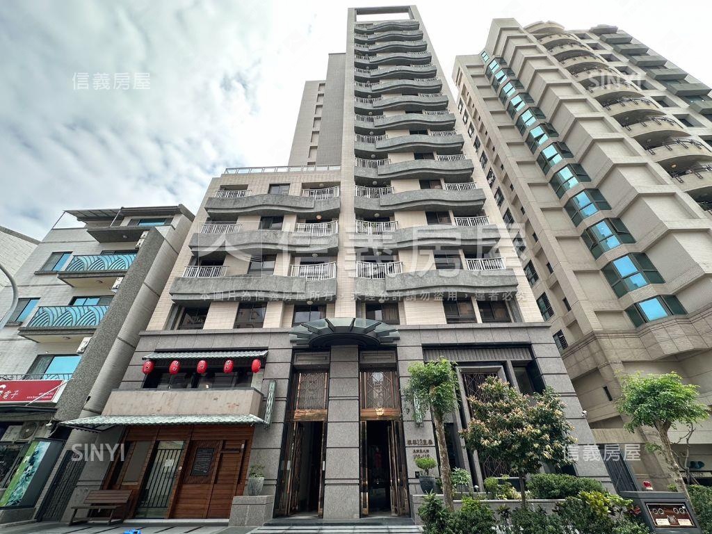 美術館棋琴大兩房車位上層房屋室內格局與周邊環境
