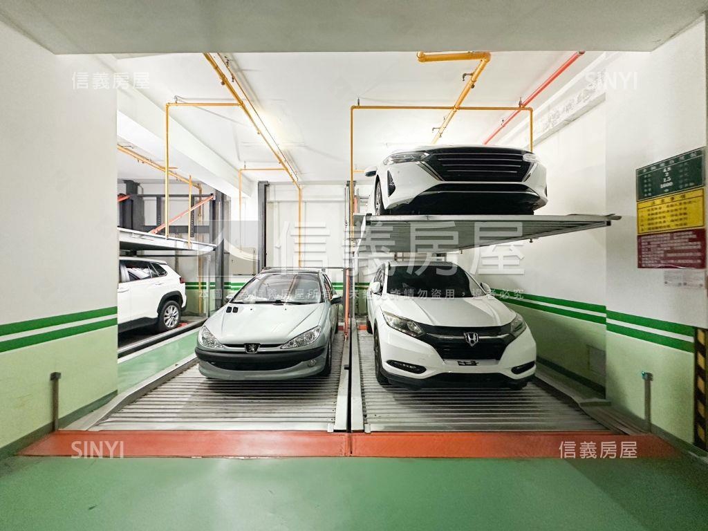 美術館棋琴大兩房車位上層房屋室內格局與周邊環境