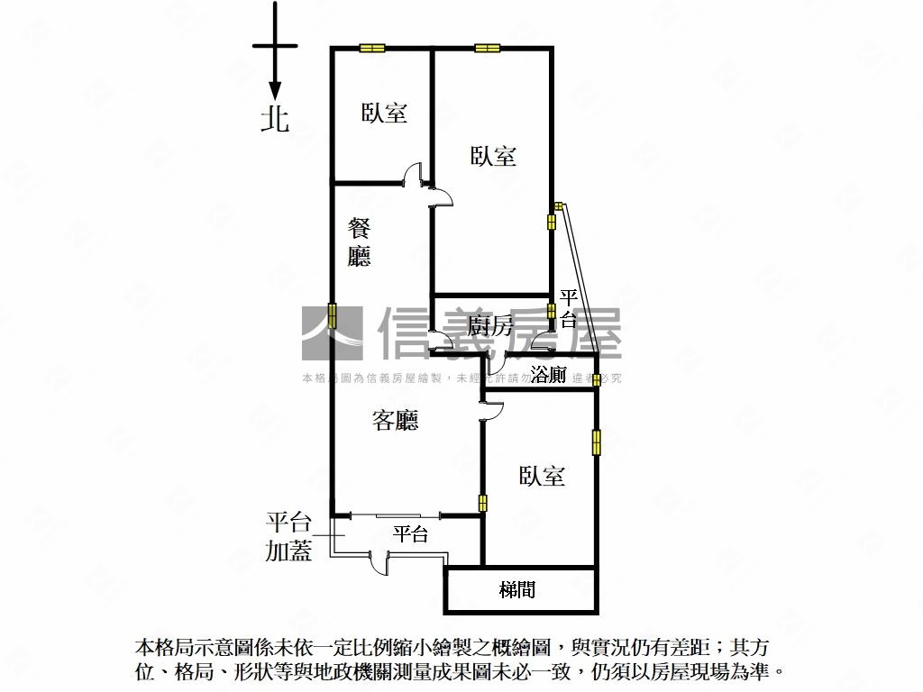 清水美寓１樓房屋室內格局與周邊環境