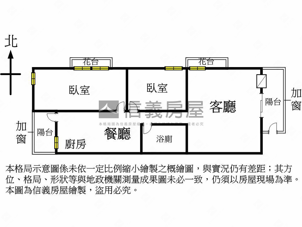 勝利商圈低總價兩房房屋室內格局與周邊環境