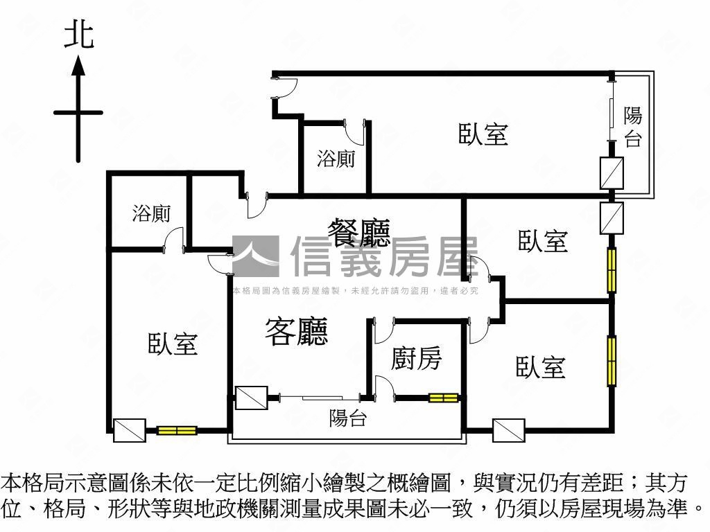 龍邦綠園道視野四房附平車房屋室內格局與周邊環境