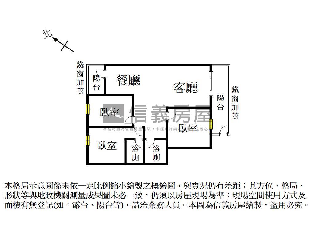 永新社區三房平車房屋室內格局與周邊環境