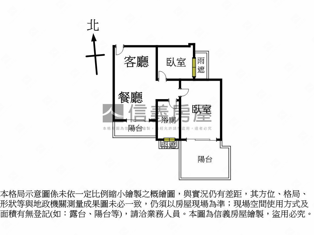 近捷運高醫兩房平車房屋室內格局與周邊環境