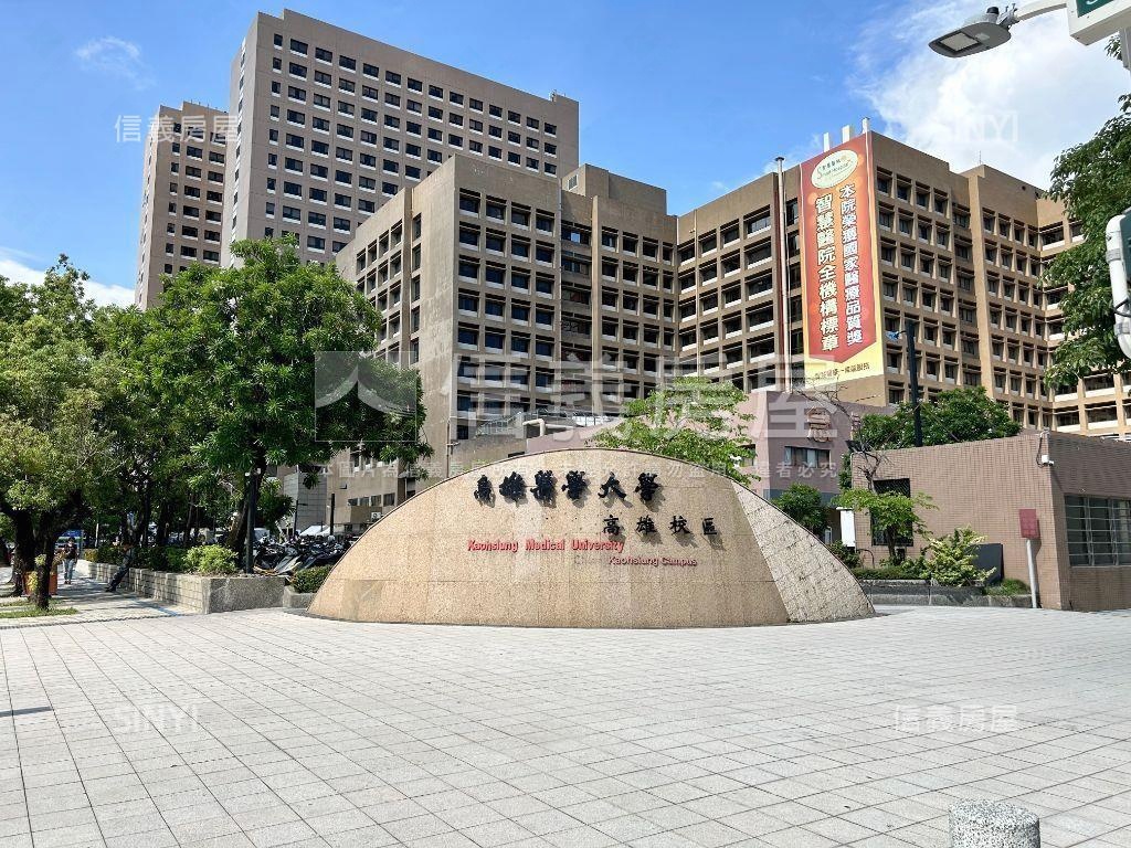 近捷運高醫兩房平車房屋室內格局與周邊環境