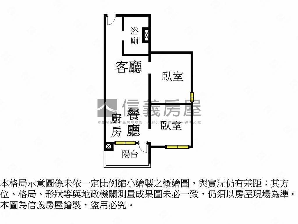 ＶＶＳ１帝王視野兩房平車房屋室內格局與周邊環境