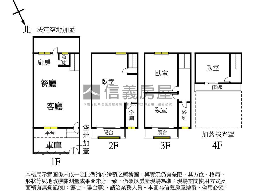 安和街透天房屋室內格局與周邊環境