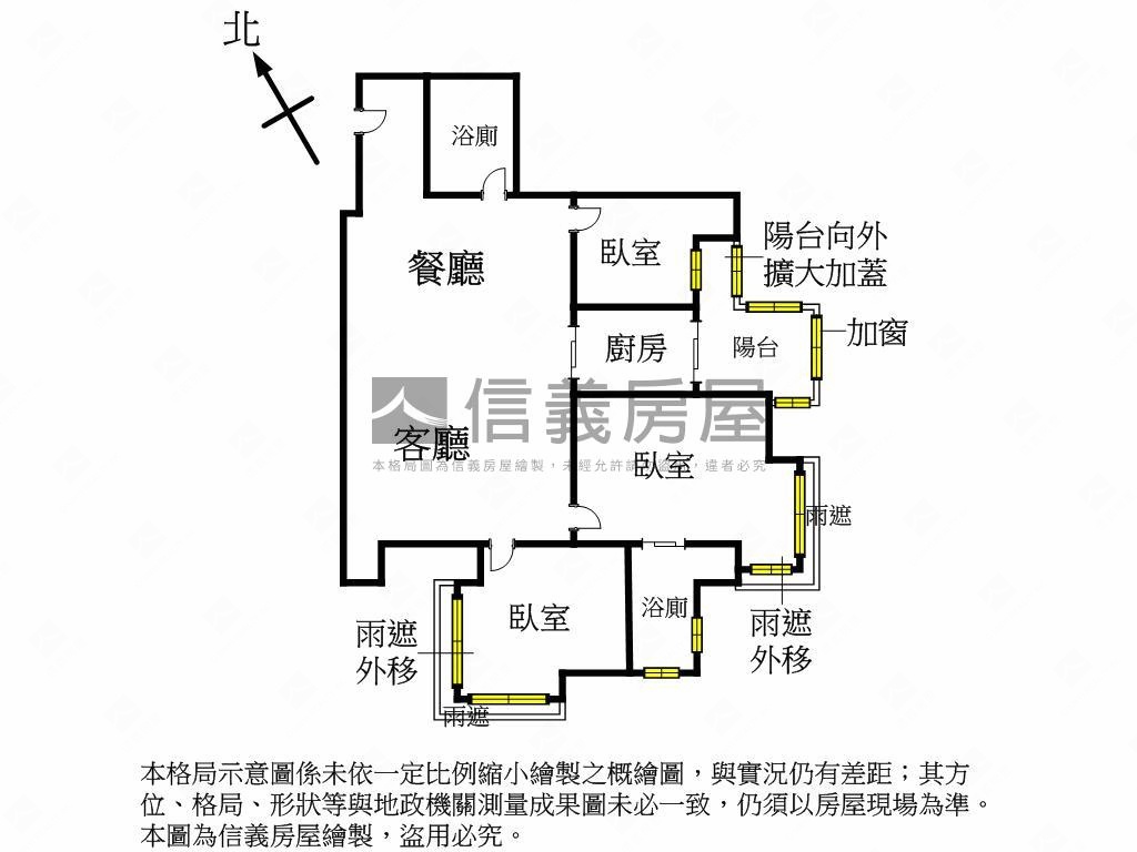 【台北灣】低總價溫馨３房房屋室內格局與周邊環境