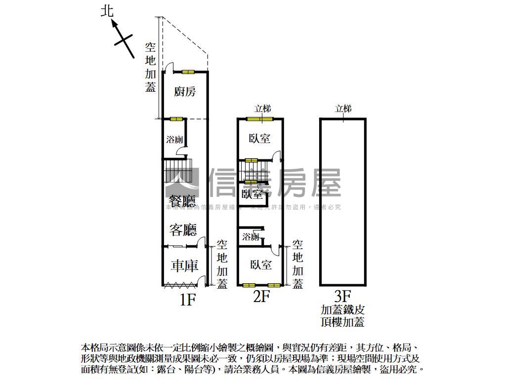 近立新國小全新整理美透天房屋室內格局與周邊環境