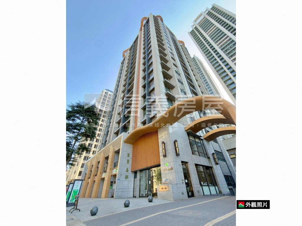 富堡晶都優雅露台戶房屋室內格局與周邊環境