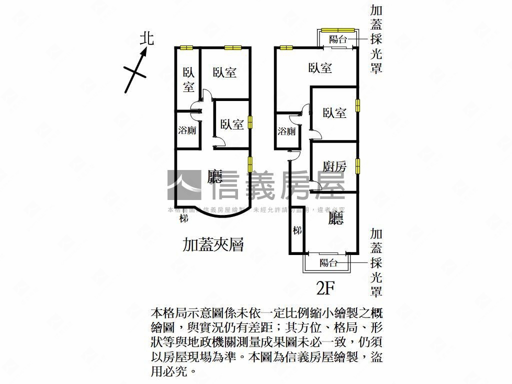 稀有二樓大空間房屋室內格局與周邊環境