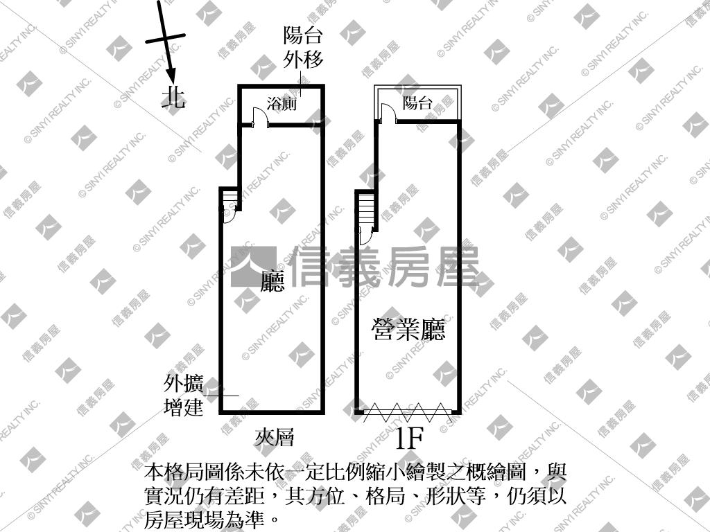 雙子星京站旁人潮店面房屋室內格局與周邊環境