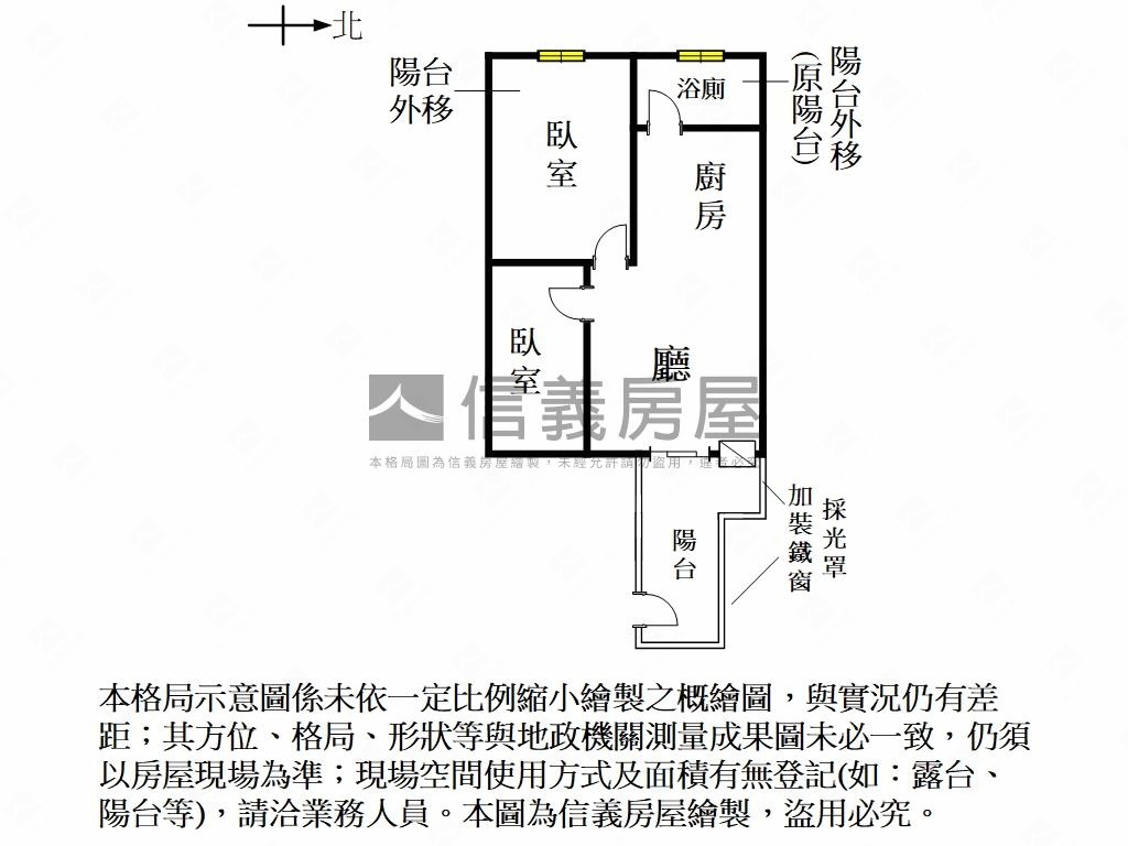 夢圓整新美兩房房屋室內格局與周邊環境