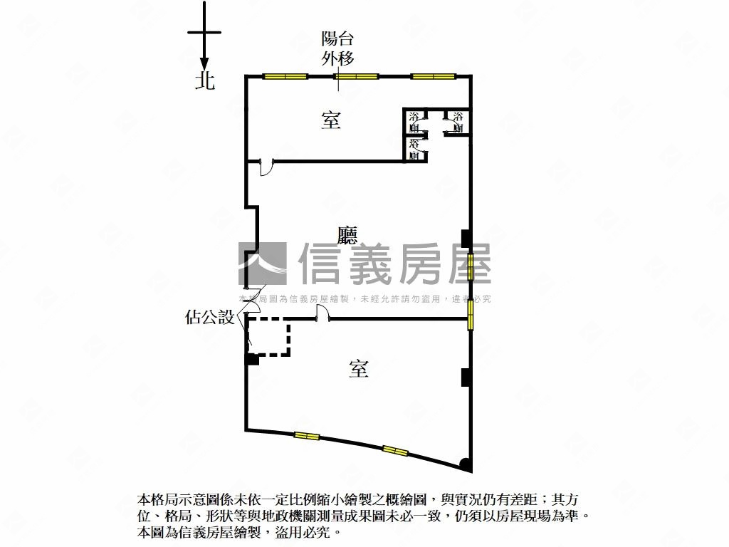 中山捷運適醫美診所辦公房屋室內格局與周邊環境