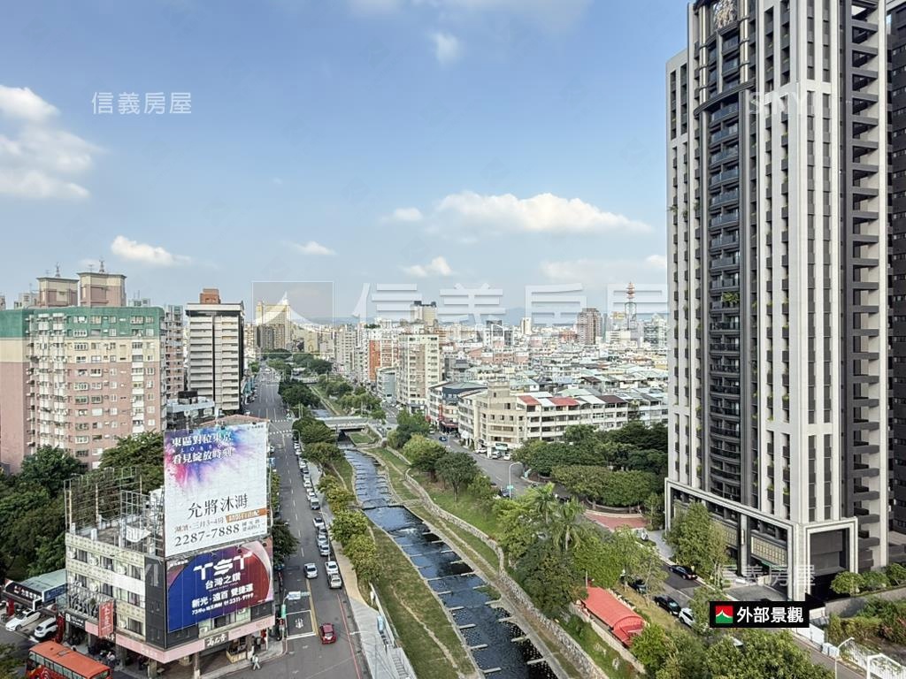 美術ＴＯＰ視野戶有車位房屋室內格局與周邊環境