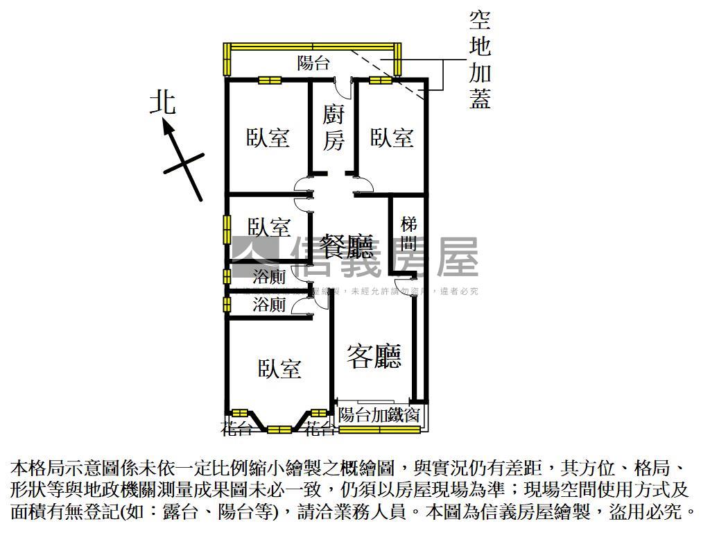 近未來捷運綠線四房車位房屋室內格局與周邊環境