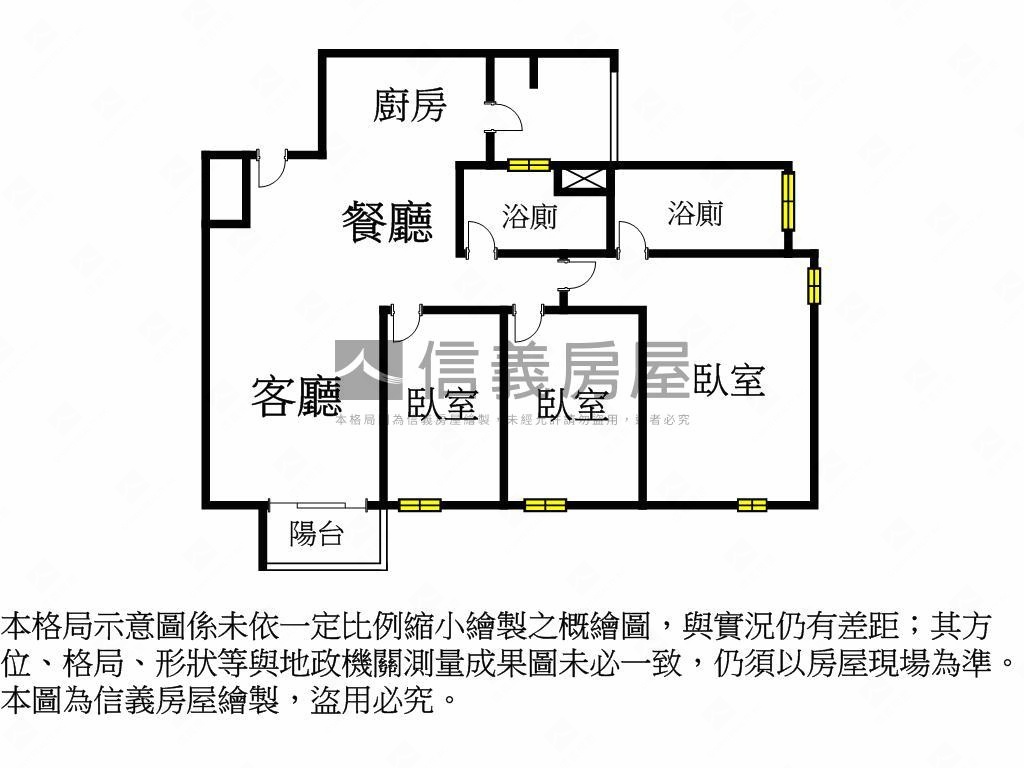 稀有浩瀚寬郁Ｃ棟視野佳房屋室內格局與周邊環境