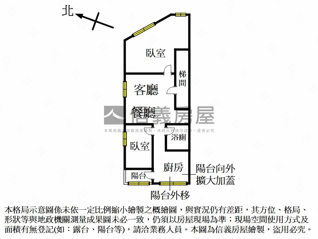信義區忠孝東路◆邊間美寓房屋室內格局與周邊環境