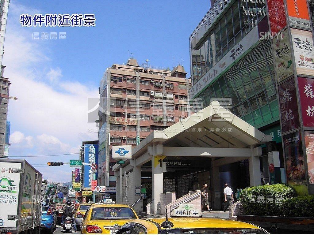 近捷運富園３＋１室車位房屋室內格局與周邊環境