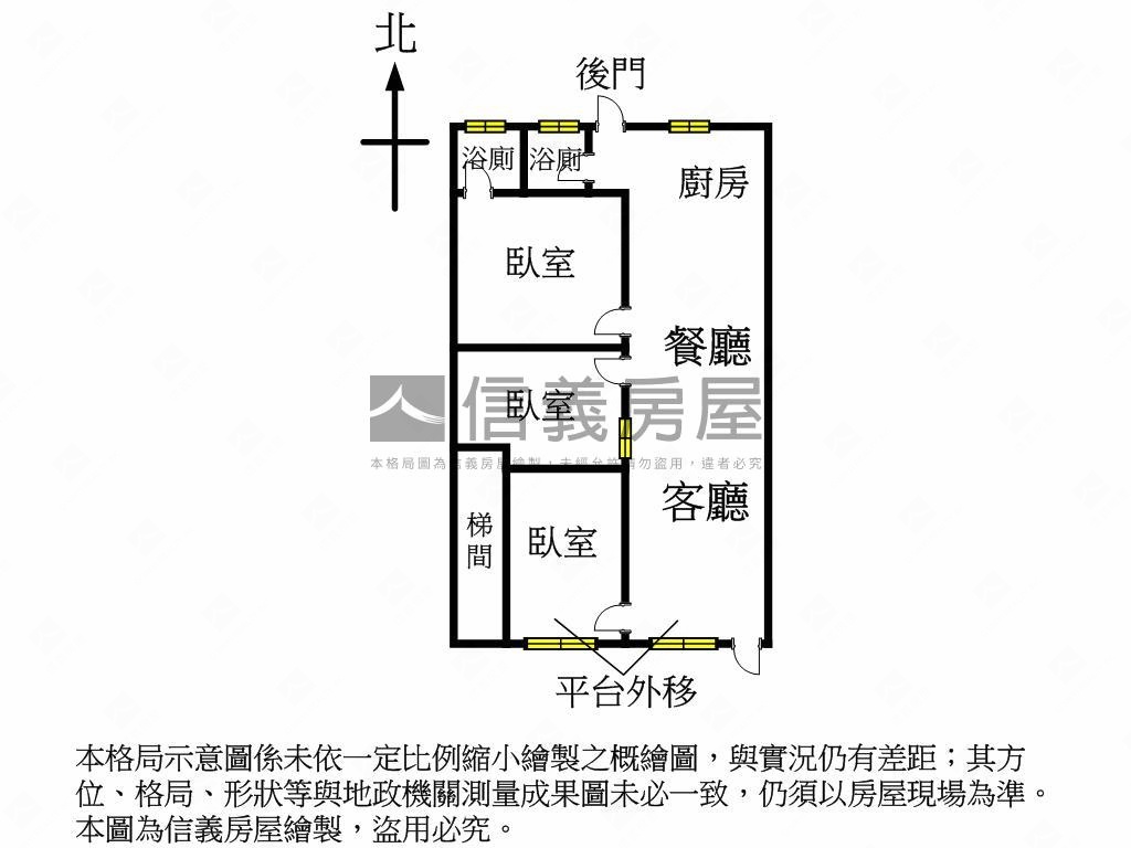 近板橋車站光正街一樓房屋室內格局與周邊環境
