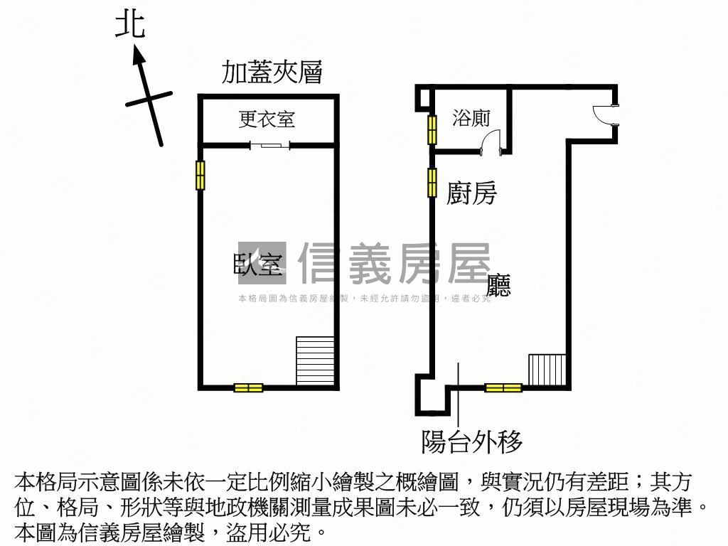 花漾邊間挑高美宅房屋室內格局與周邊環境