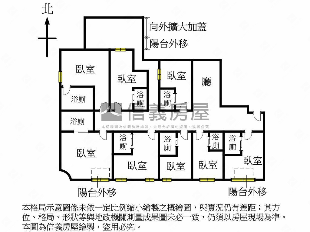 忠孝敦化管理住辦房屋室內格局與周邊環境