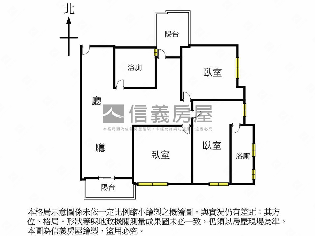 馥景莊園大三房平面車位房屋室內格局與周邊環境