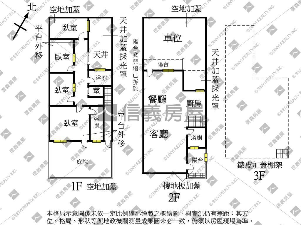 堪農山莊★美屋房屋室內格局與周邊環境