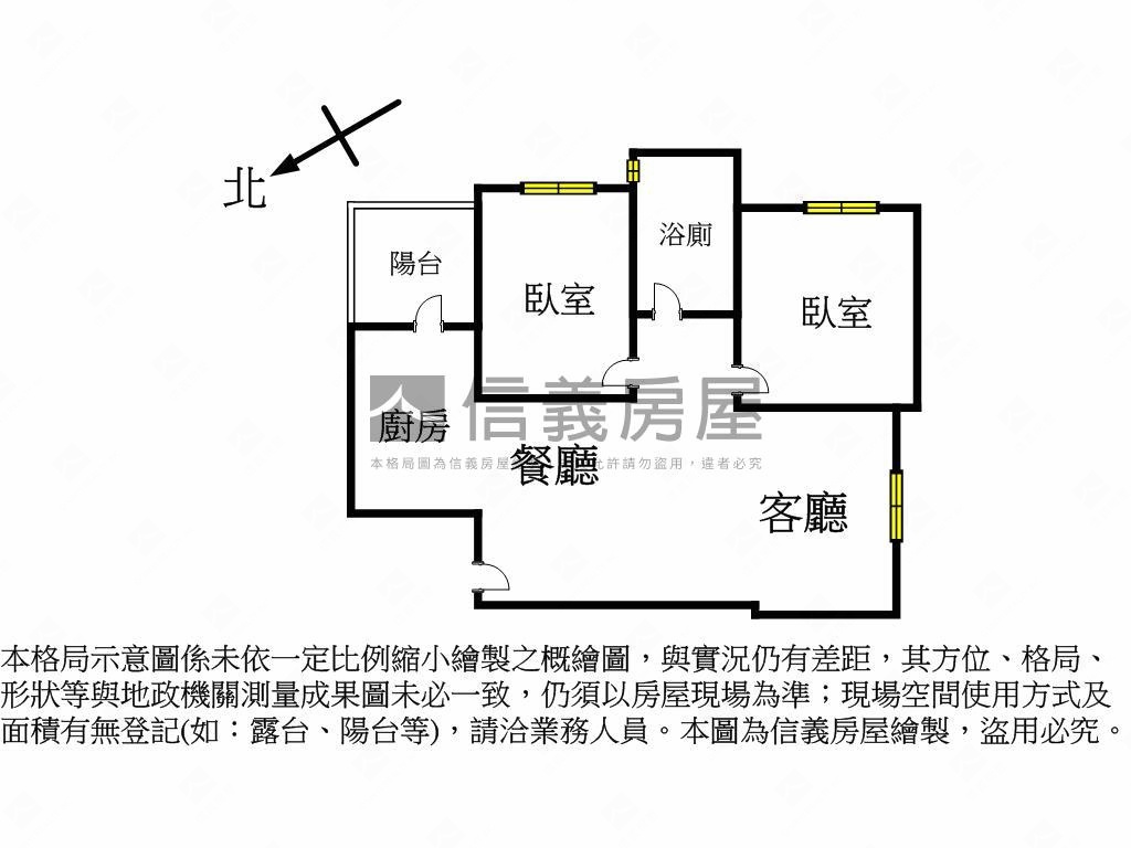 國聚之幸兩房平車屋主誠售房屋室內格局與周邊環境