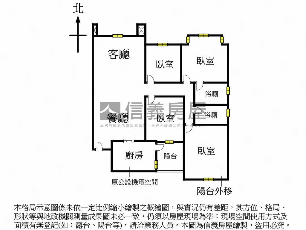 景美逸境電梯四房房屋室內格局與周邊環境