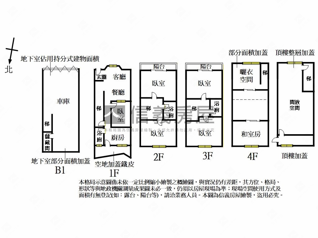 新湖國小旁雙車位透天房屋室內格局與周邊環境