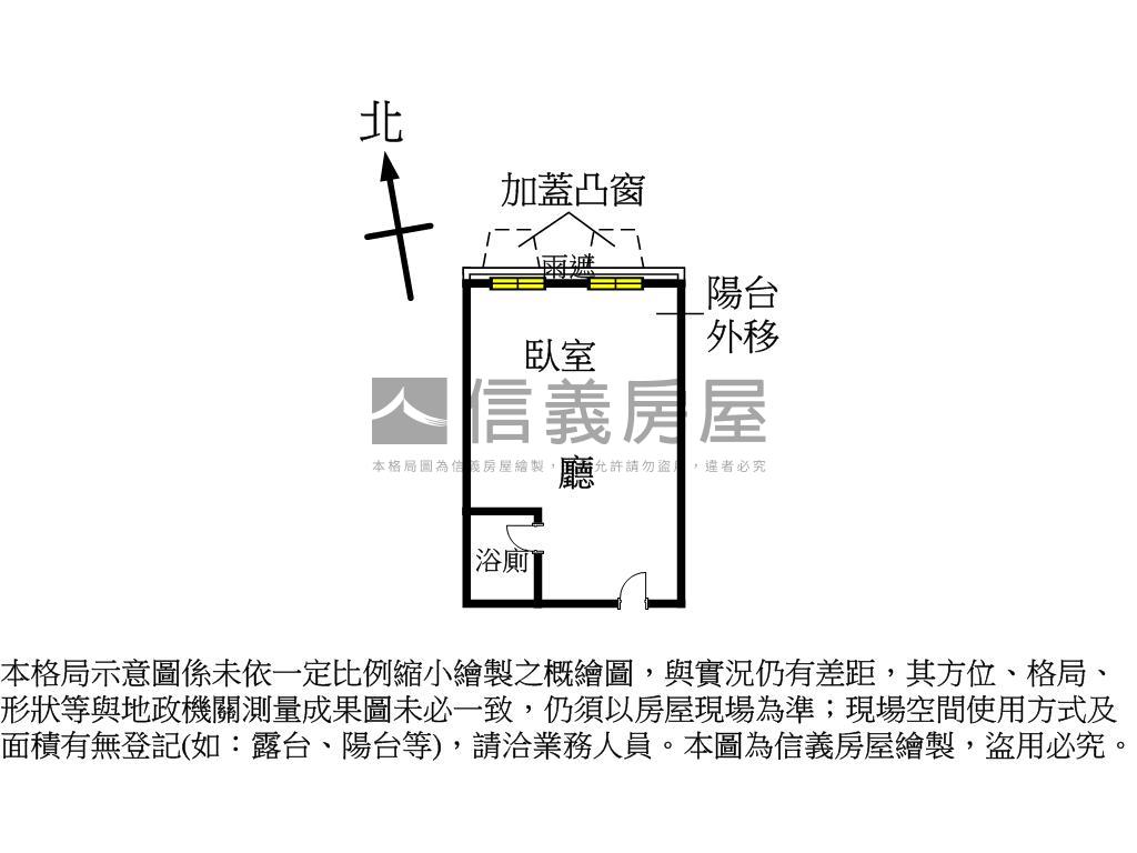 林森小資套房房屋室內格局與周邊環境