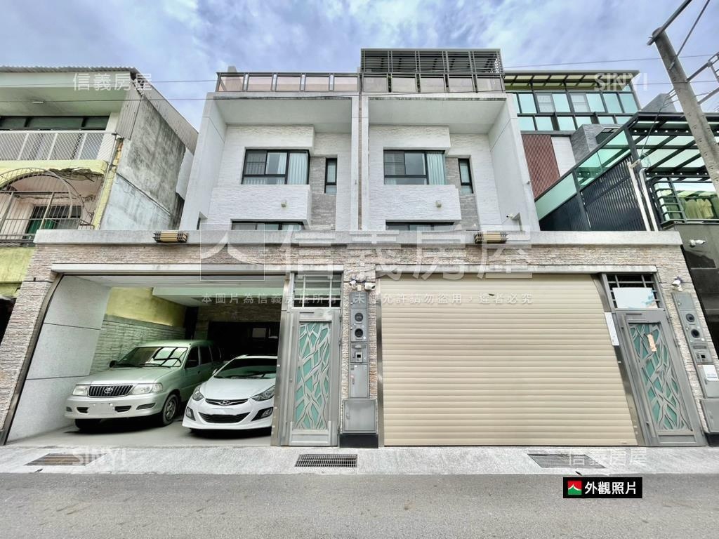 商６０雙車朝南傳統別墅房屋室內格局與周邊環境