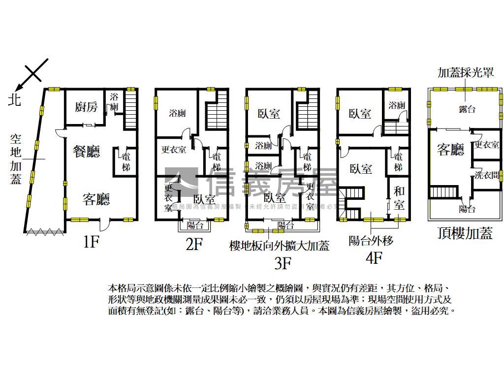 邊間獨棟★大溪電梯別墅房屋室內格局與周邊環境