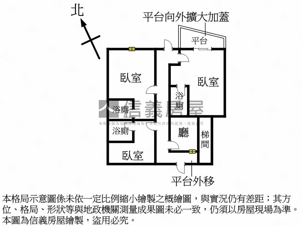 【專任】淡水收租三套房房屋室內格局與周邊環境