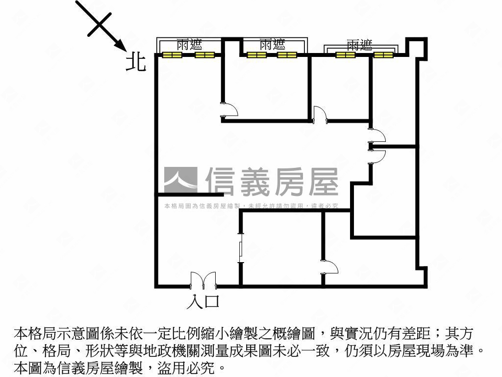 行善綠意辦公面中庭房屋室內格局與周邊環境