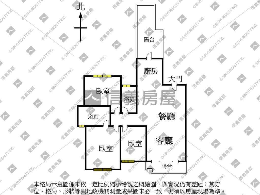 景川匯河岸視野三房平車房屋室內格局與周邊環境