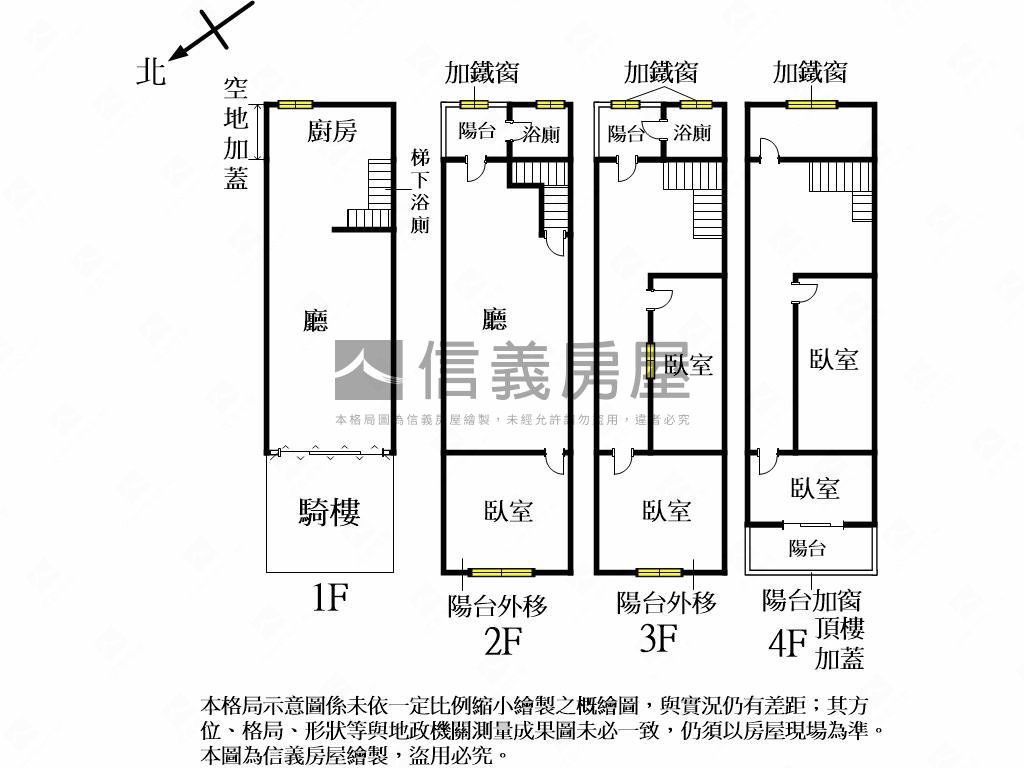 臨北屯路賺錢金店面房屋室內格局與周邊環境