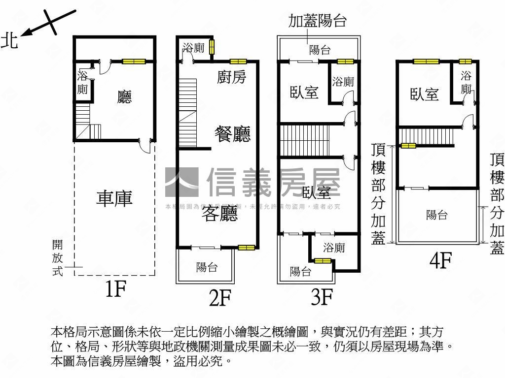 沙鹿合揚馥筑輕屋齡透天房屋室內格局與周邊環境
